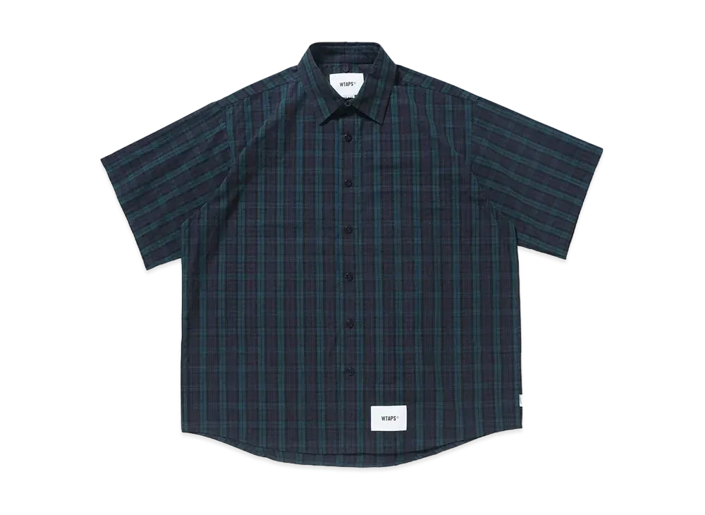 ダブルタップス LP / SS / リコ. ダンプ. テキスタイル "グリーン"