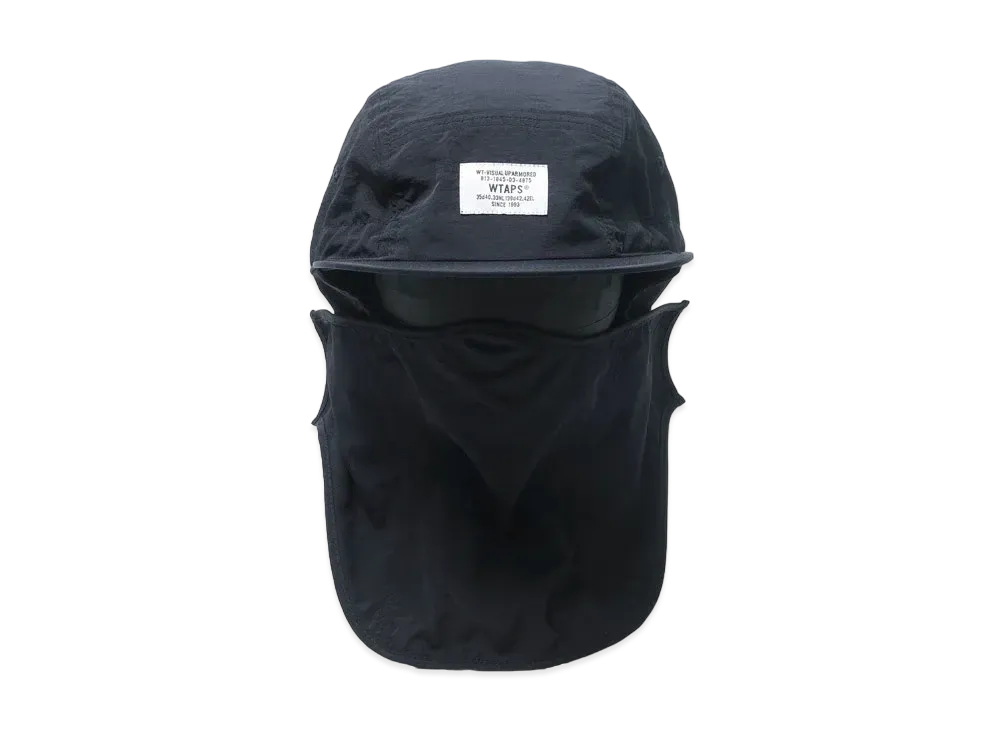 Wtaps FACEHUGGER / CAP / NYLON. TAFFETA "Black"
