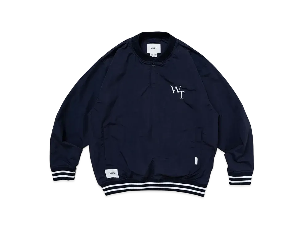 Wtaps Pitch /Jacket / Nylon. Tussah. League "Navy"