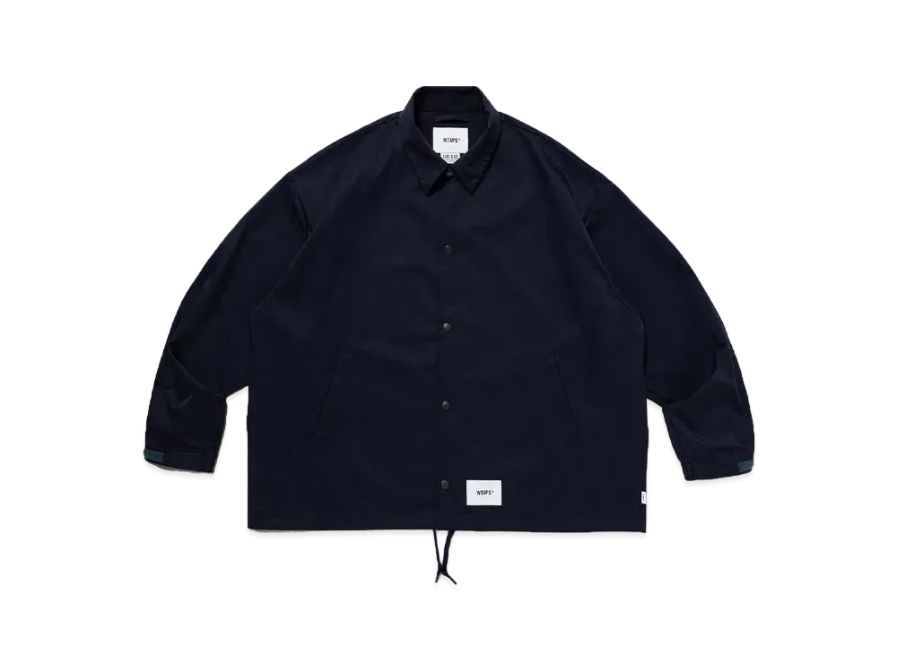 Wtaps Chief /Jacket / Poly. Twill. Sign "Navy"