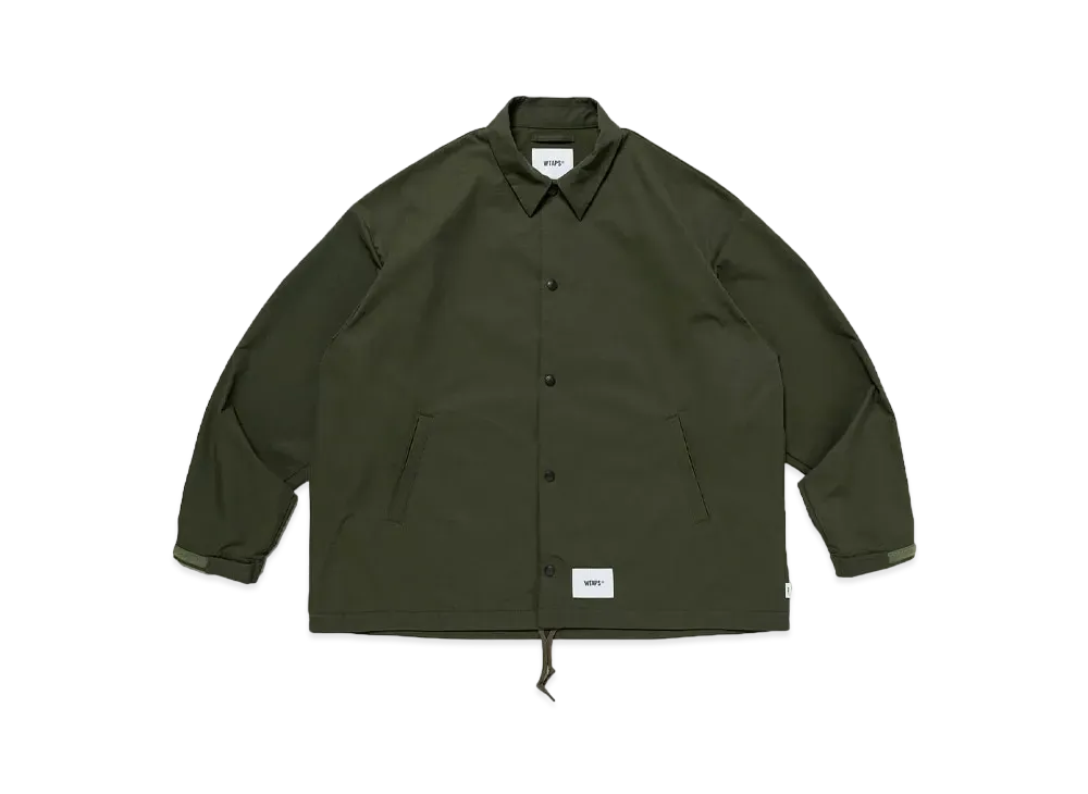 Wtaps Chief /Jacket / Poly. Twill. Sign "Olive Drab"