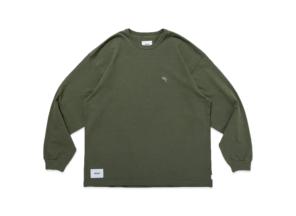 Wtaps Design 03 / LS / Cotton. League "Olive Drab"