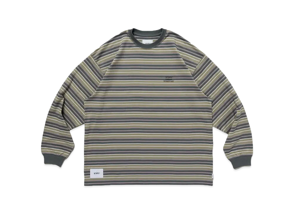Wtaps Bdy 01 / LS / Cotton. Textile. Wut "Olive Drab"