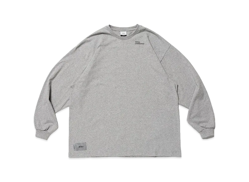 Wtaps Visual Uparmored / LS / Cotton "Ash Gray"