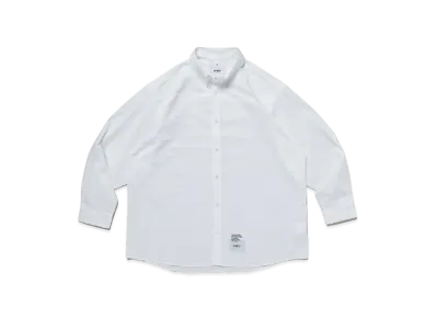 Wtaps BD / LS / Ctpl. Oxford. Coolmax "White"