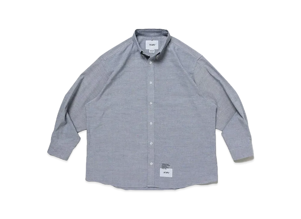 トップス 23SS/CTPL. OXFORD. COOLMAX/231GWDT-SHM01 WTAPS（ダブルタップス） 23SS BD/LS/CTPL.OXFORD.COOLMAX 231GWDT