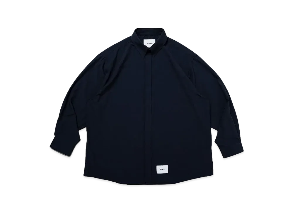 Wtaps Trench / LS / Poly. Broadcloth "Navy"