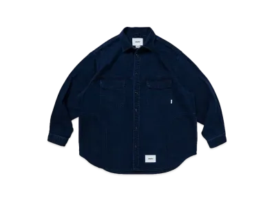 Wtaps Wcpo / LS / Cotton. Denim "Indigo"
