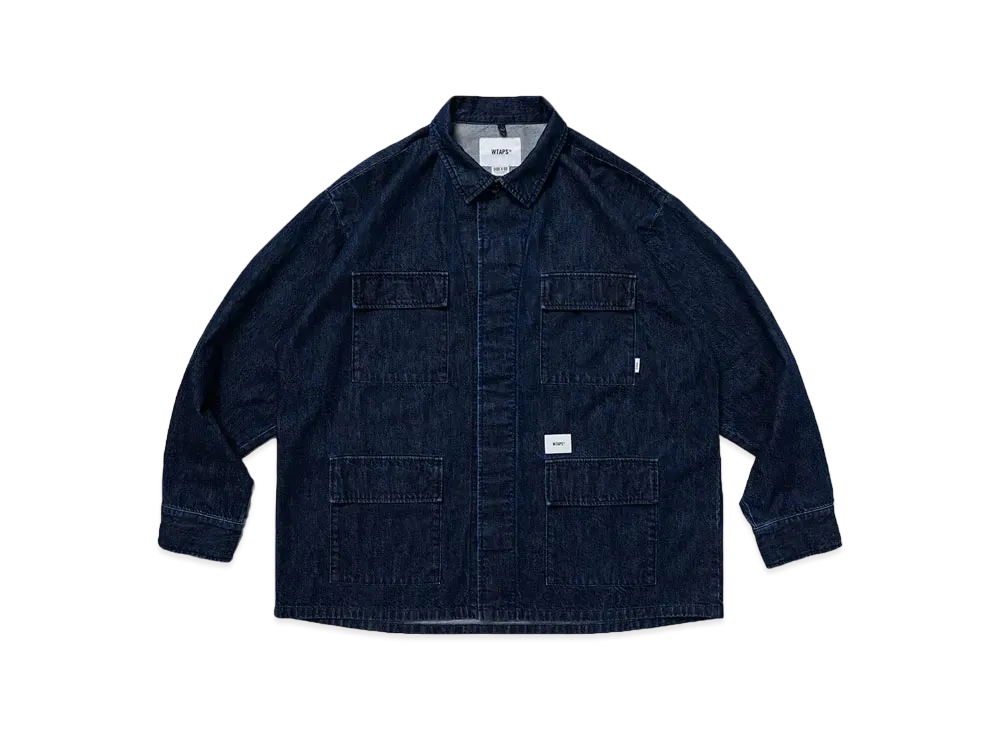 Wtaps Jmod / LS / Cotton. Denim. Pasthg "Indigo"