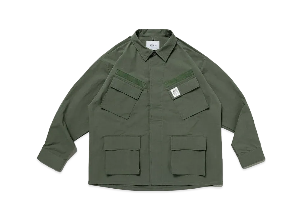 Wtaps Jungle 02 / LS / Nyco. Ripstop "Olive Drab"