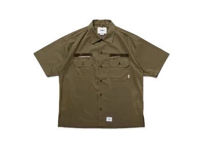 Wtaps Deck / SS / Cotton. Broadcloth. Wtvua "Olive Drab"