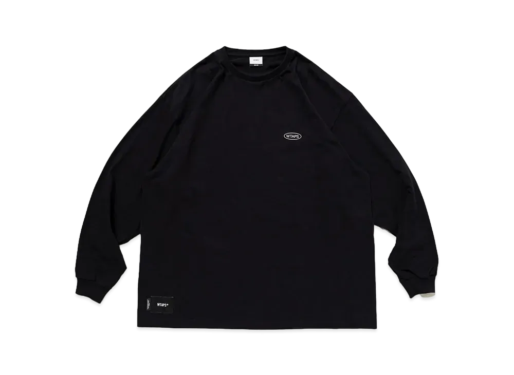 トップス WTAPS FABRICATION LS TEE BLACK 21AW WTAPS Long Sleeve Crossbones T-Shirt Black | END. (AR)