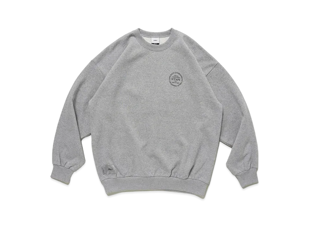 Wtaps Ingredients / Sweater / Cotton "Ash Gray"