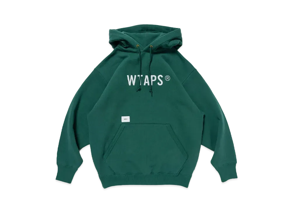 Wtaps Sign / Hoody / Cotton. TSSC "Green"