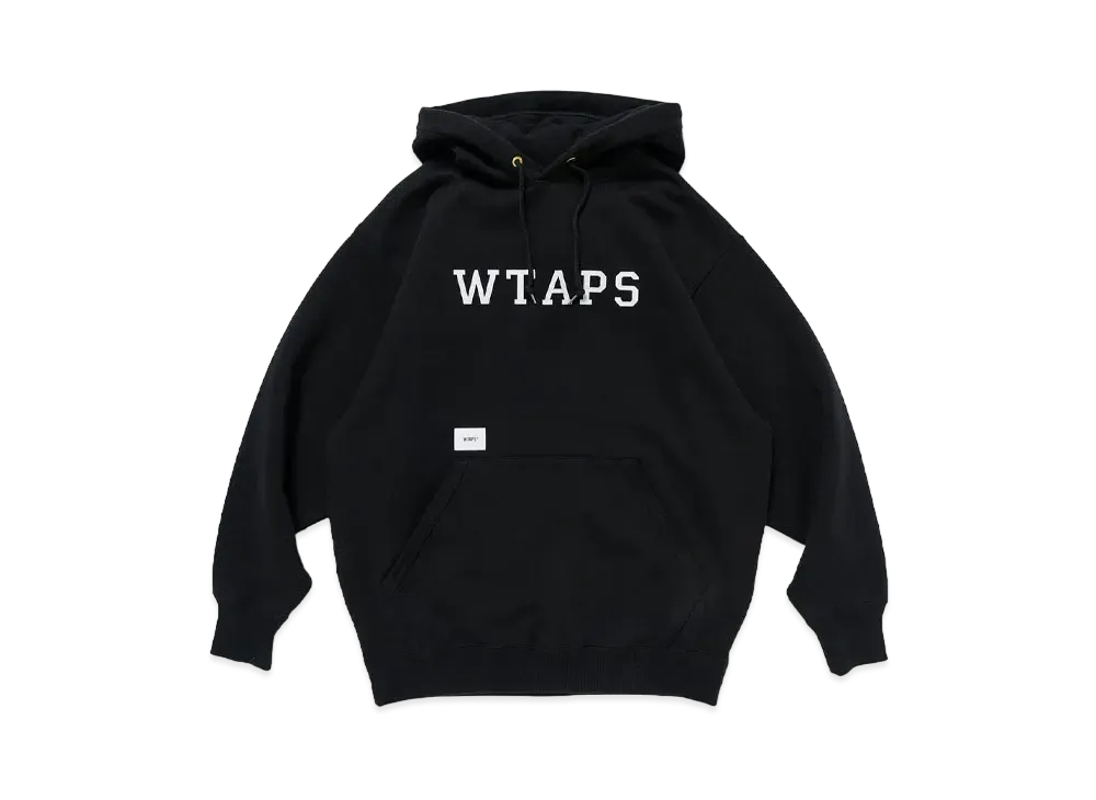 Wtaps Academy / Hoody / Cotton. College "Black"