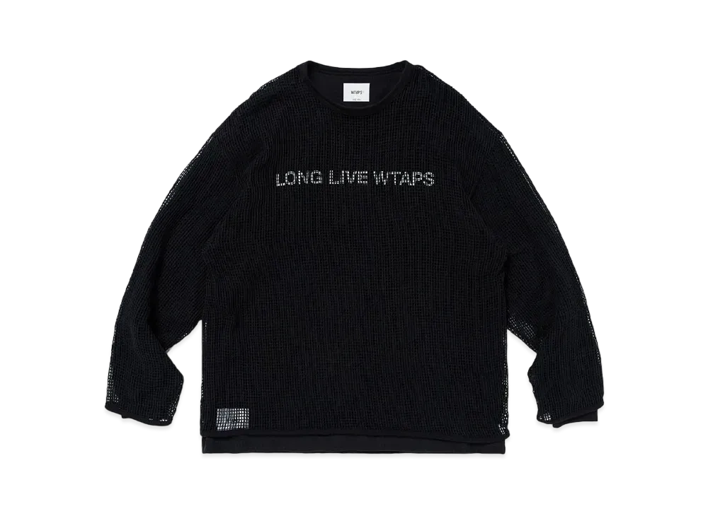 wtaps 上下セット　サイズ04 BLACK Wtaps Ghill / LS / Cotton. Llw 