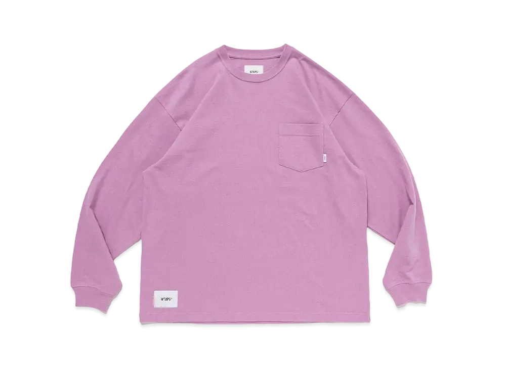 Wtaps OBJ 01 / LS / Cotton. PRTC "Purple"