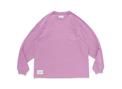 Wtaps OBJ 01 / LS / Cotton. PRTC "Purple"