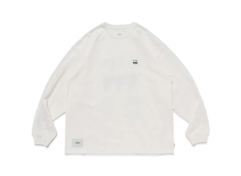 Wtaps OBJ 02 / LS / Cotton. :///: "White"