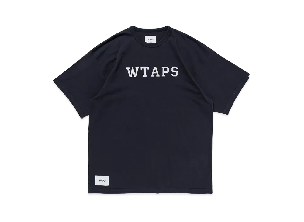 Wtaps Academy / SS / Cotton. College "Navy"
