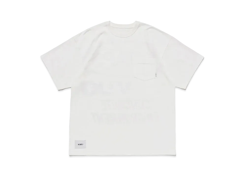 Wtaps OBJ 02 / SS / Cotton. PRTC "White"