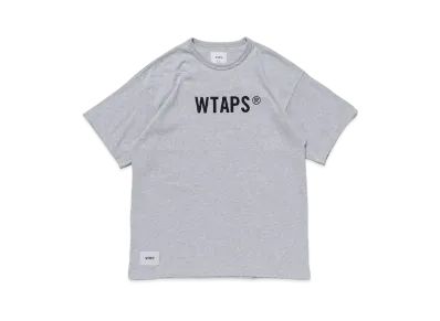 Wtaps Sign / SS / Cotton. TSSC "Ash Gray"