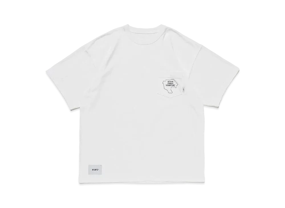 ダブルタップス OBJ 07 / SS / コットン. Wut "ホワイト" 241ATDT-CSM32