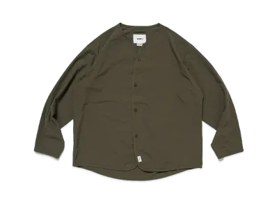 Wtaps Scout 02 / LS / Poly. Broadcloth. Spec "Olive Drab"
