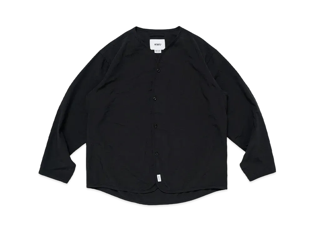 Wtaps Scout 02 / LS / Poly. Broadcloth. Spec "Black"