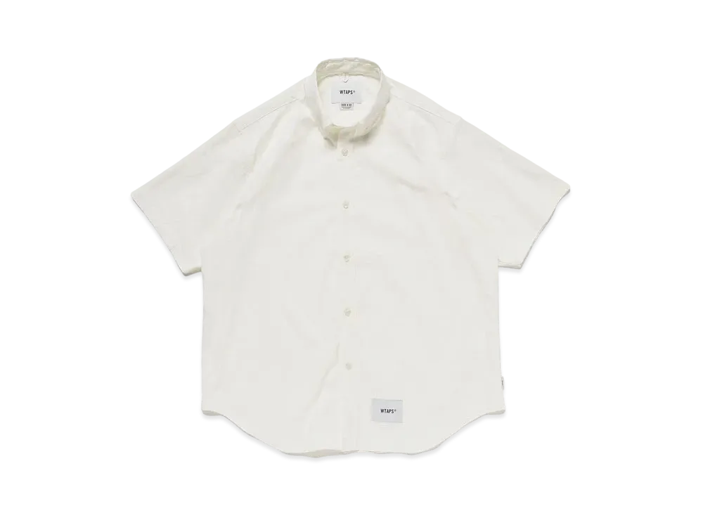 Wtaps BD 02 / SS / Poly. Oxford. Coolmax "White"
