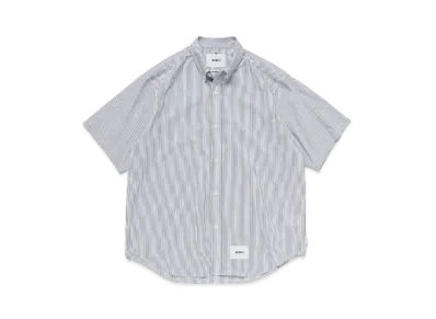 Wtaps BD 01 / SS / CTPL. Broadcloth. Textile. Coolmax "Navy" 241TQDT-SHM04