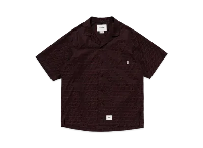 Wtaps Frio 01 / SS / Cotton. Herringbone. Textile "Burgundy"