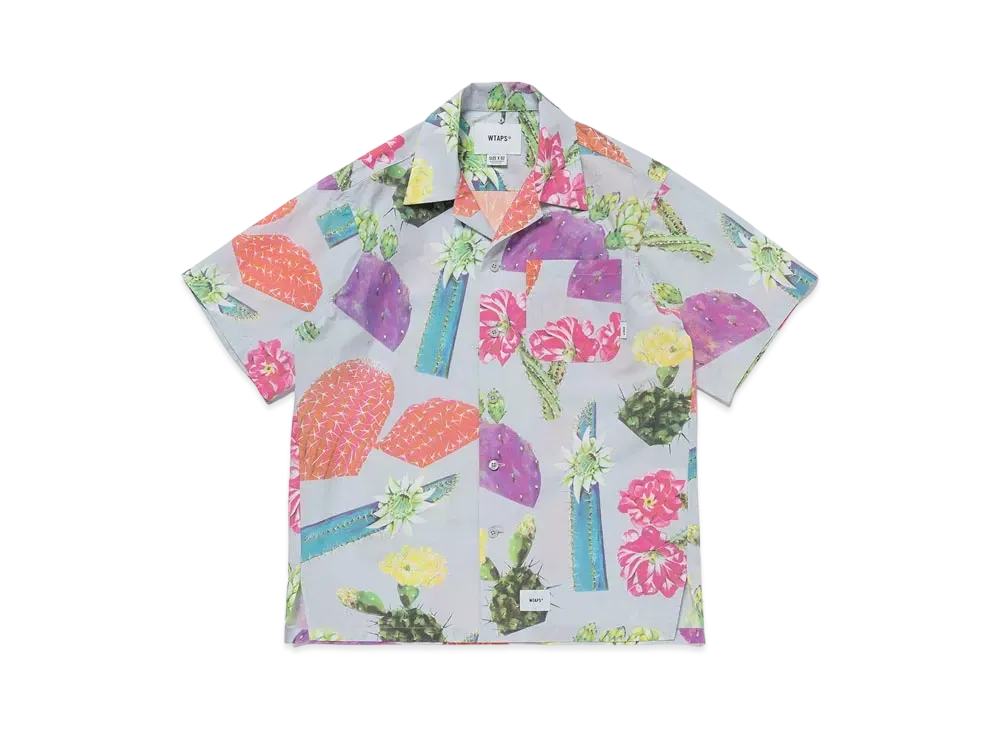 Wtaps TXT 02 / SS / Cotton. Broadcloth. Textile "Gray"