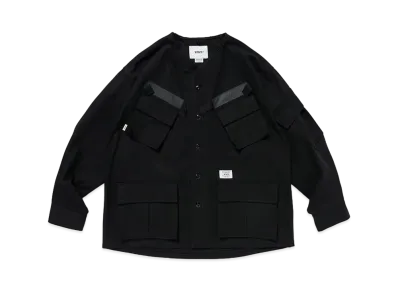 Wtaps Scout 01 / LS / Cotton. Twill. 03 "Black"