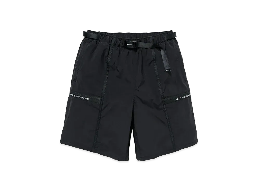 Wtaps SPSS2001 / Shorts / Poly. Tussah "Black"