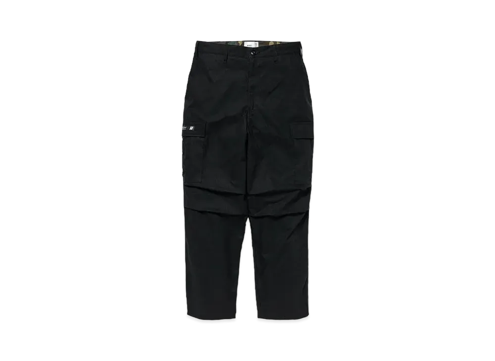Wtaps MILT9601 / Trousers / Cotton. Ripstop. Identity "Black"