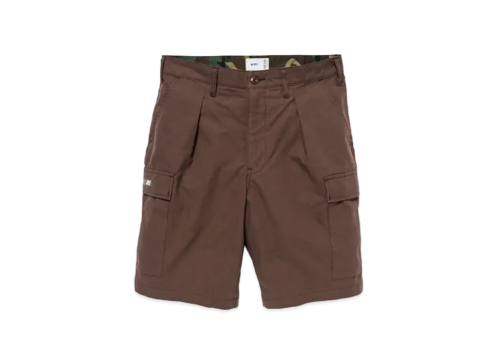 Wtaps MILS9601 / Shorts / Cotton. Ripstop. Identity "Brown"
