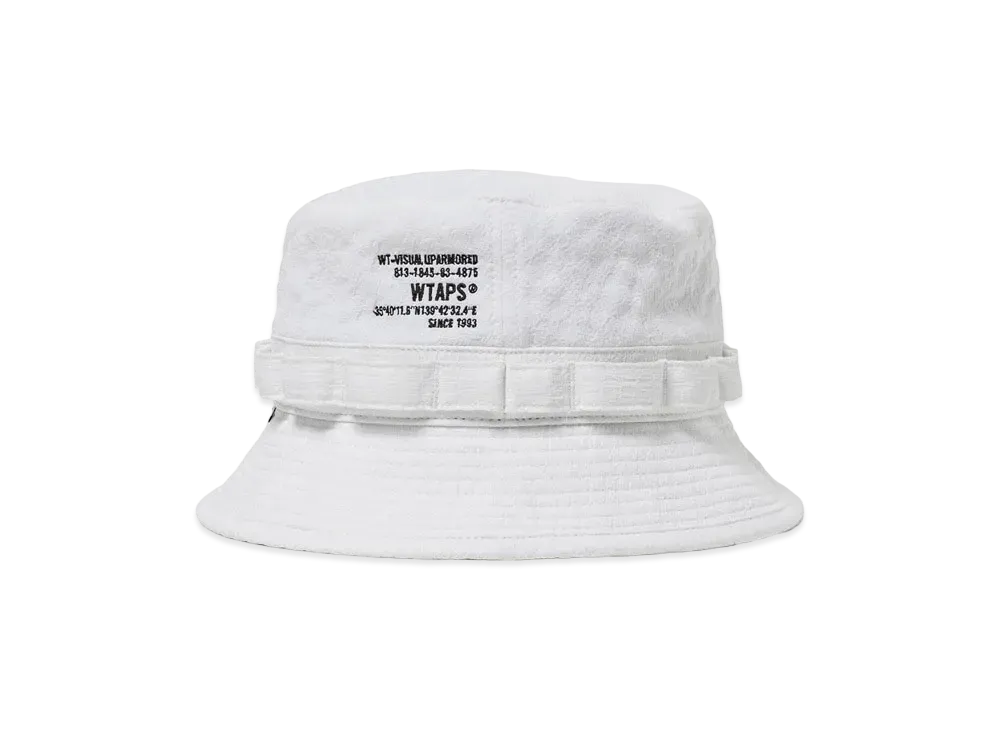 Wtaps Jungle 01 / Hat / Poly. Sucker. Spec "White"