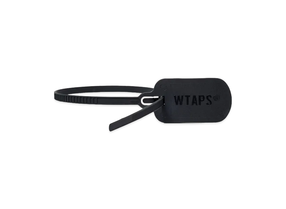 Wtaps Dog Tag / Tie Wrap / Nylon. Sign "Black"