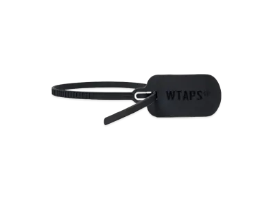 Wtaps Dog Tag / Tie Wrap / Nylon. Sign "Black"