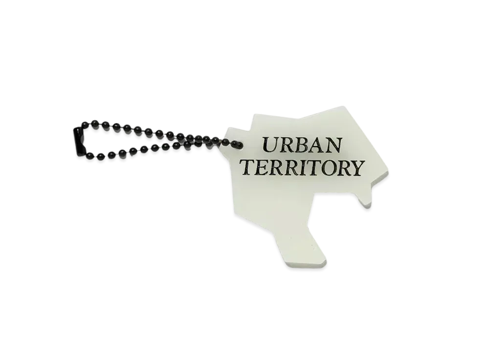 Wtaps Swing Tag / Key Holder / Acrylic. Wut "White"