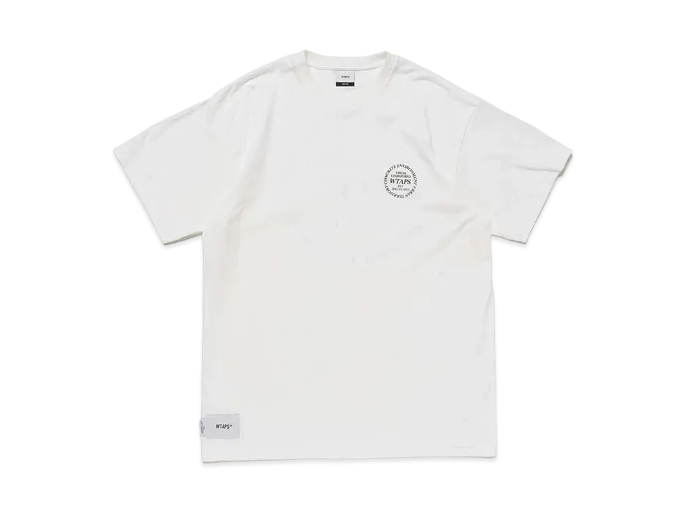 Wtaps Ingredients / Circle / SS / Cotton "White"