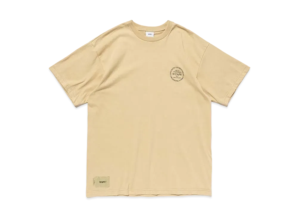 Wtaps Ingredients / Circle / SS / Cotton "Beige"