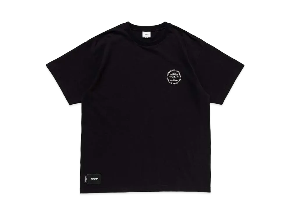 Wtaps Ingredients / Circle / SS / Cotton "Black"