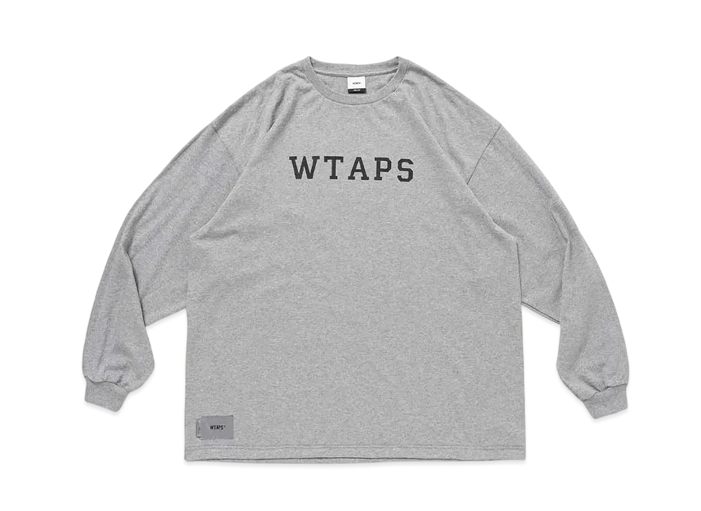 WTAPS College / LS / Cotton "Gray"