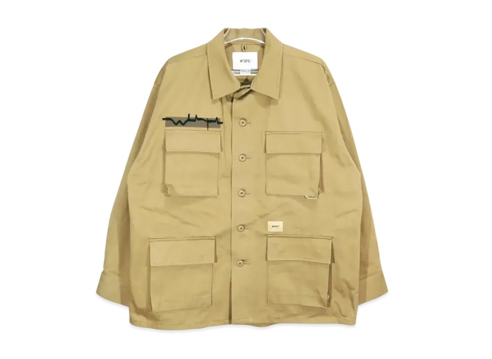 WTAPS Jungle 01/ LS / Cotton.Twill "Beige"