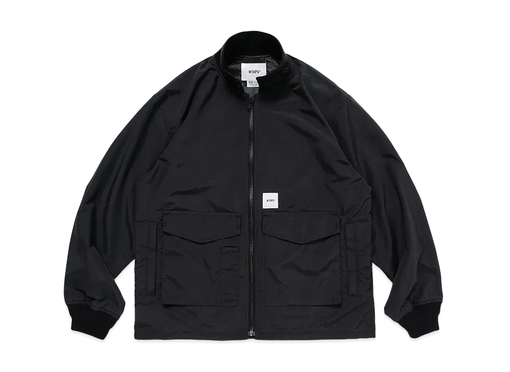 WTAPS WFS / Jacket / Nylon Tussah "Black"