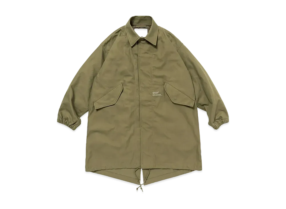 WTAPS Smock / Coat / Cotton Serge "Olive Drab"