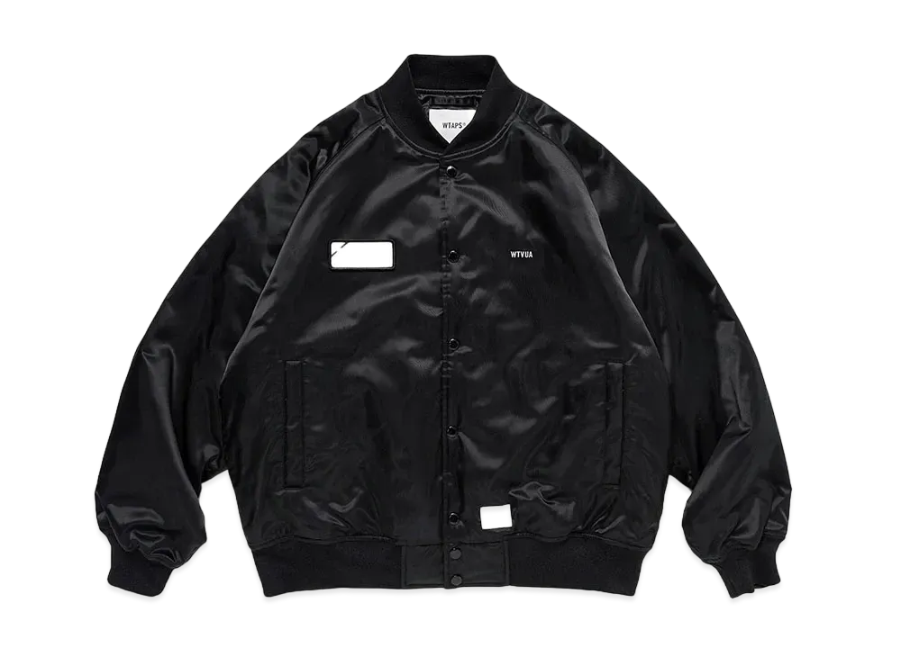 WTAPS Team / Jacket / Nylon Twill "Black"