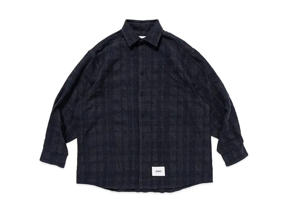 WTAPS TXT / LS / WOCT Twill Textile "Navy"